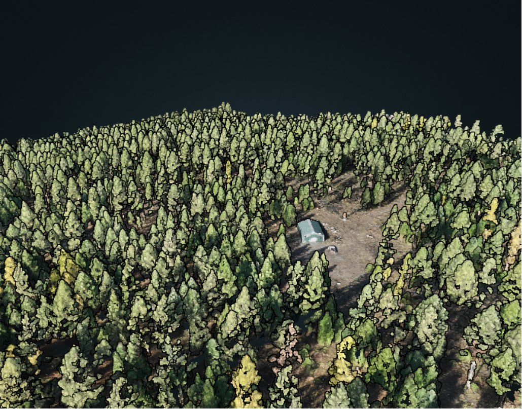 3D point cloud from photogrammetry